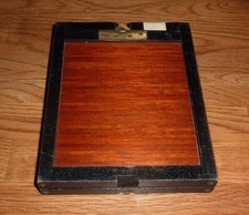 1 CADRE CHASSI EN BOIS A GLISSIERES POUR APPAREILS PHOTOS ANCIENS 12 X 15.9
