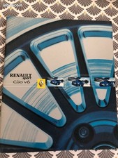 Catalogue publicitaire Renault Clio V6 phase 2