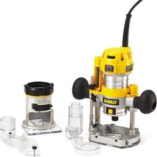 Défonceuse électrique à base fixe Dewalt D26204K-QS 900 W, boîtier de 8 mm