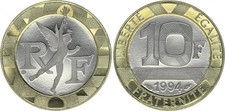 France 10 Francs Génie - 1994