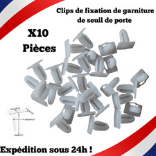 10 Clips garniture Clip seuil