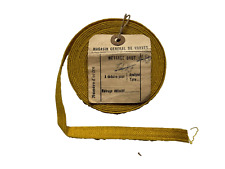 Coupe 20 cm galon cul-de-dé laine jonquille Chasseur Alpin 12mm Caporal mle 1920