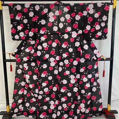 Kimono japonais vintage coton
