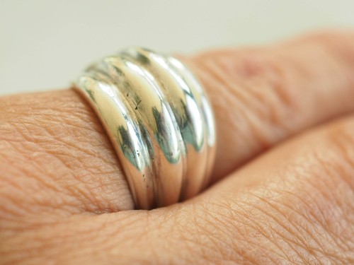 Bague dôme vintage - bague,