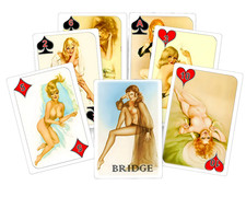 Cartes à jouer vintage Vargas Pin Up Girls - 54 cartes cartes cartes avec fil...