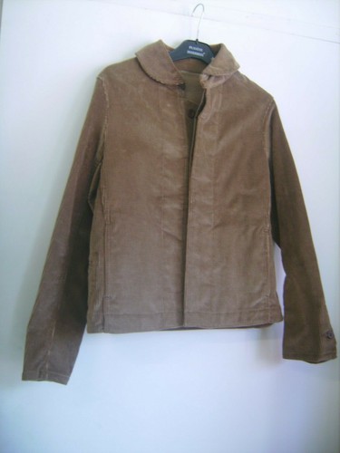 Veste vintage velours beige - veste,