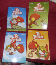 4 BD TIB ET TATOUM PAR GRIMALDI ET BANNISTER  TOME 1 - 2 - 3 - 4