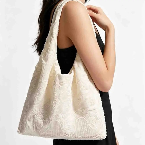 Sac main dentelle - sac,