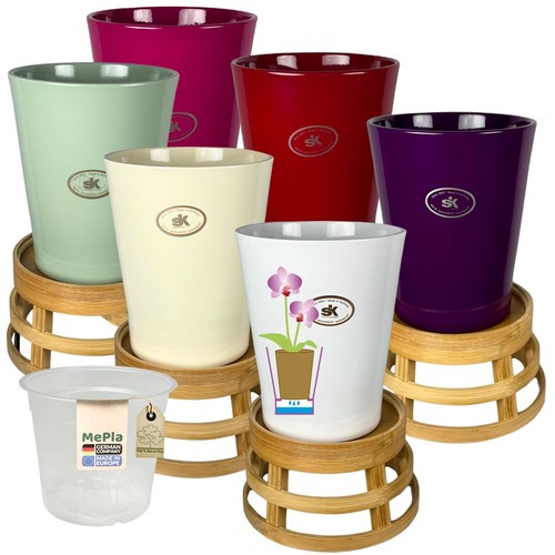Mepla set pot - -, orchidée