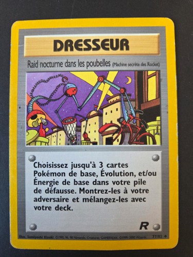 Carte pokémon raid - carte, nocturne