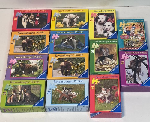 Lot mini puzzles - puzzles, ravensburger