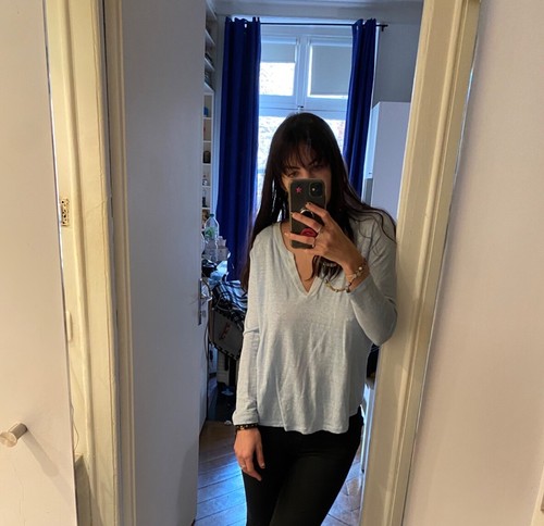 Pull sandro bleu - ciel, m