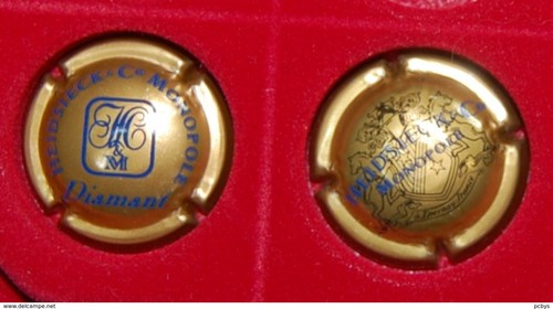 Plaque muselet de - 2,