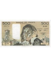 France 500 Francs Pascal -