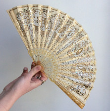 EVENTAIL Ancien Corne Bovine