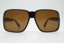 Lunettes De Soleil Vintage GUY LAROCHE FRANCE BERANGER Marron Argenté Carrées