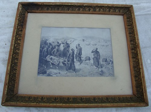 Gravure encadrée bellange - gravure, h.bellange