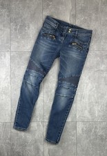 Jean bleu délavé skinny