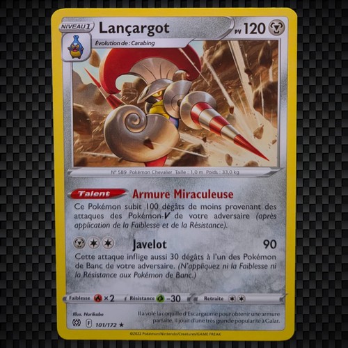 Cartes pokémon lançargot - pokémon,