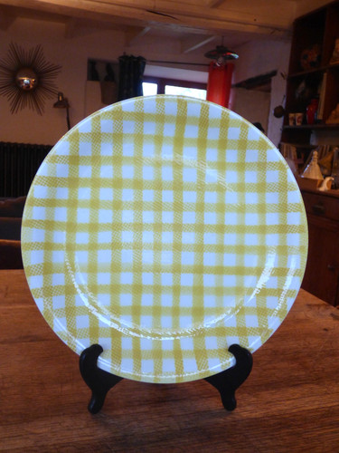 Grand plat rond - plat,