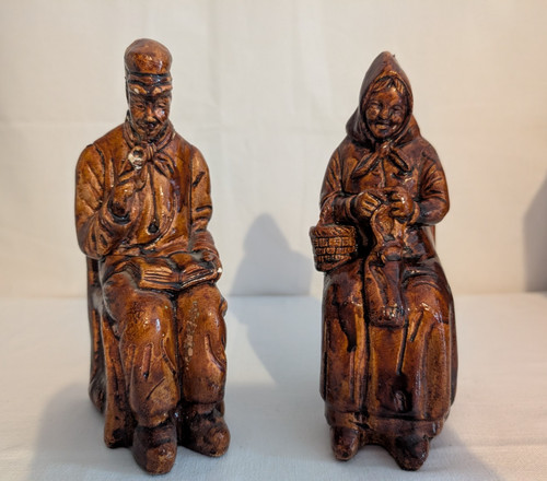 Paire figurines vintage - figurines,