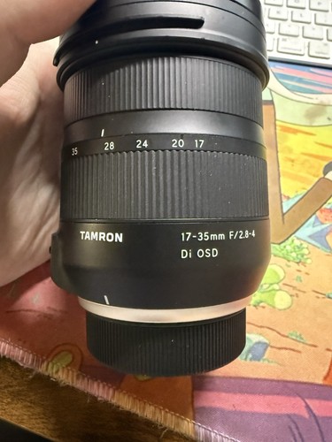 Tamron 35mm 4 di - 17-35mm, osd