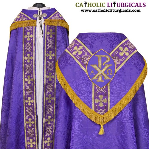 Ensemble cope stole violet - &,