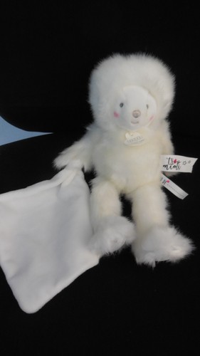 Doudou compagnie ours blanc - ours,