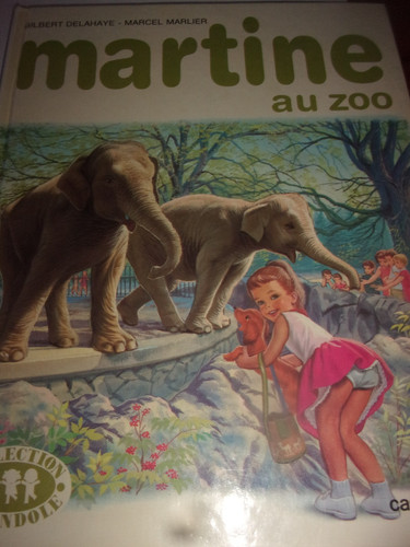 Livre martine zoo - martine, au