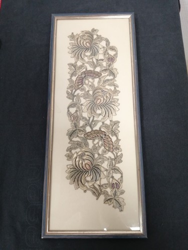 Broderie asiatique encadrée - asiatique,