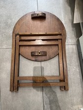 Table d’appoint, table de chevet, guéridon, bout de canapé, sellette ; année 80