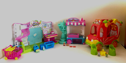 Shopkins playset lot small - playset,