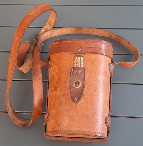 Etui cuir fauve - , lunette