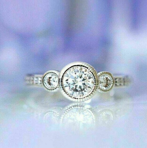 Bague fiançailles or - en,