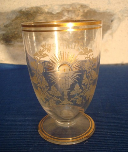 V49 verre souvenir - verre,