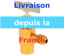 Robinet de canette fileté R134a pour canettes de valve de perçage