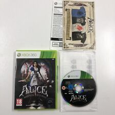 ALICE madness returns XBOX 360 boite FR NOE retour au pays de la folie