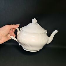? verseuse théière EN PORCELAINE BLANCHE VECCHIO RICHARD GINORI