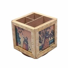 Stylo peint à la main