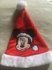BONNET DE NOEL ENFANT DISNEY MICKEY  TOUT BRODE - NEUF