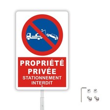 Panneau Propriété Privée