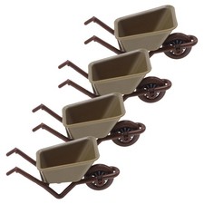  4 Pcs Brouette Miniature