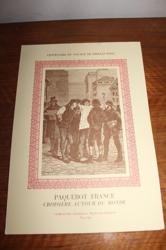 Menu paquebot france - paquebot, 10