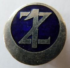 Insigne boutonnière 1° RZ