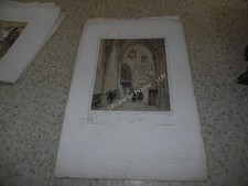 1850.Eglise Saint Pierre à Neuviller.Alsace.Hastrel