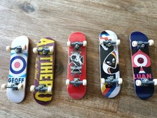 Vintage Tech Deck Lot 5 Planche Skate Fingerboard Skateboard -96mm - Lot N°6