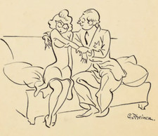 Homme et femme sur le canapé