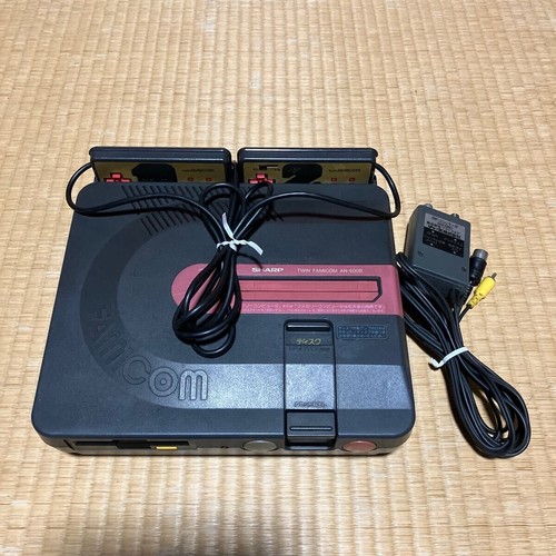 Set console sharp twin famicom - set,