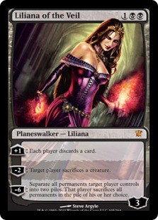 Magic mtg liliana voile - mtg,