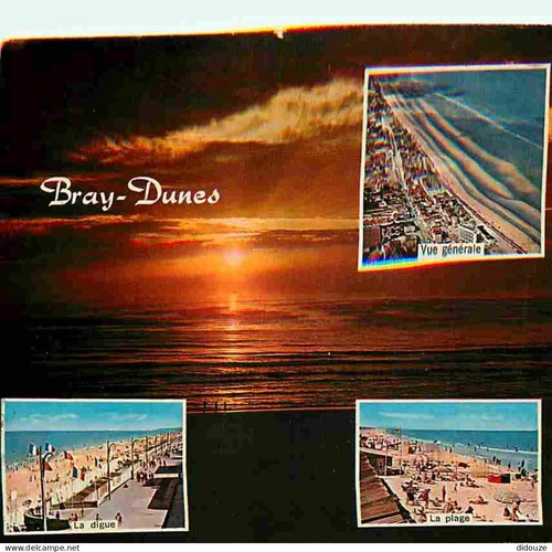Carte postale bray - carte, 59
